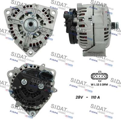 Fispa A24BH0094 - Alternator furqanavto.az