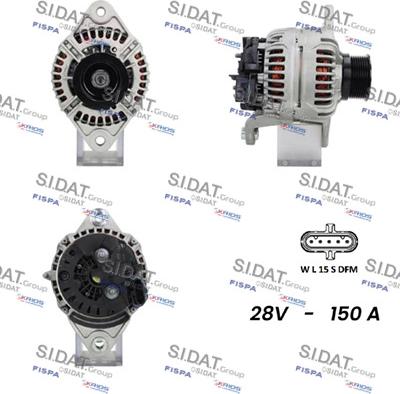 Fispa A24BH0091 - Alternator furqanavto.az