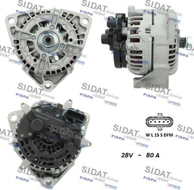 Fispa A24BH0093 - Alternator furqanavto.az