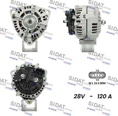 Fispa A24BH0044AS - Alternator furqanavto.az