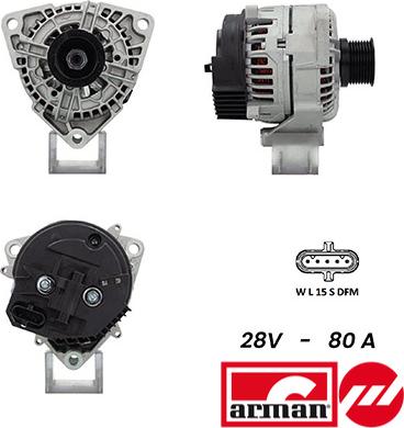 Fispa A24BH0051AS - Alternator furqanavto.az