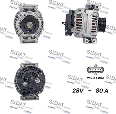 Fispa A24BH0016 - Alternator furqanavto.az