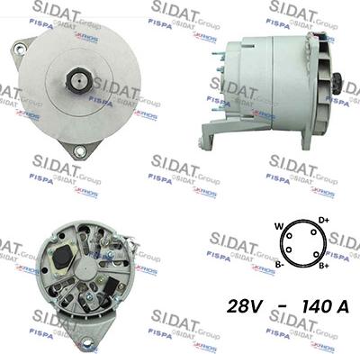 Fispa A24BH0010A2 - Alternator furqanavto.az