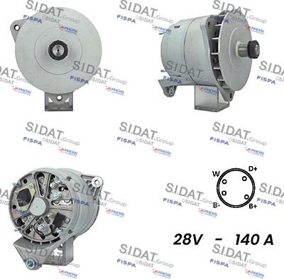 Fispa A24BH0080A2 - Alternator furqanavto.az