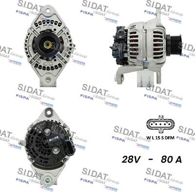 Fispa A24BH0081AS - Alternator furqanavto.az