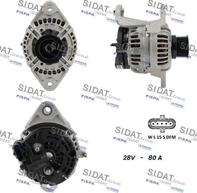 Fispa A24BH0081 - Alternator furqanavto.az