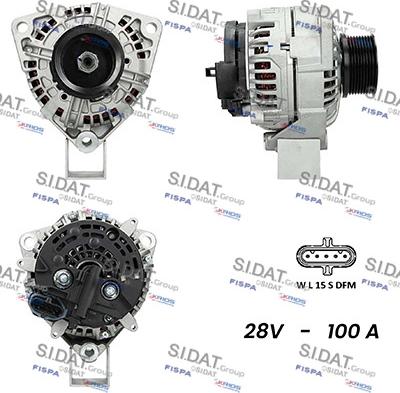 Fispa A24BH0039AS - Alternator furqanavto.az