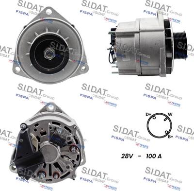 Fispa A24BH0036A2 - Alternator furqanavto.az