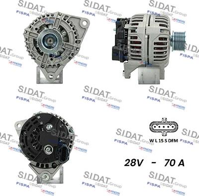 Fispa A24BH0025AS - Alternator furqanavto.az