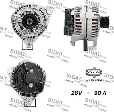 Fispa A24BH0026AS - Alternator furqanavto.az