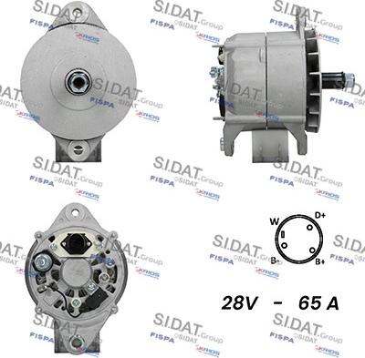 Fispa A24BH0144A2 - Alternator furqanavto.az