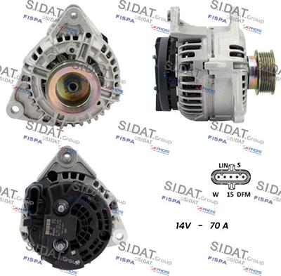 Fispa A24BH0158 - Alternator furqanavto.az