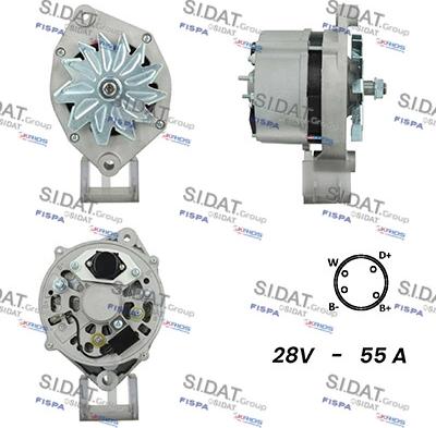 Fispa A24BH0152A2 - Alternator furqanavto.az