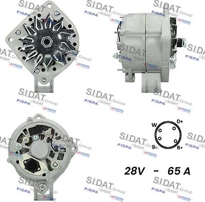 Fispa A24BH0104A2 - Alternator furqanavto.az