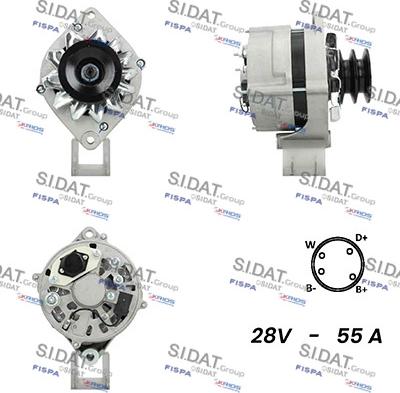 Fispa A24BH0102A2 - Alternator furqanavto.az