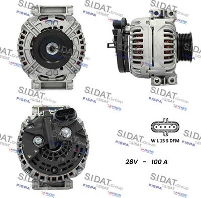 Fispa A24BH0107 - Alternator furqanavto.az