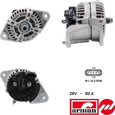 Fispa A24BH0115AS - Alternator furqanavto.az