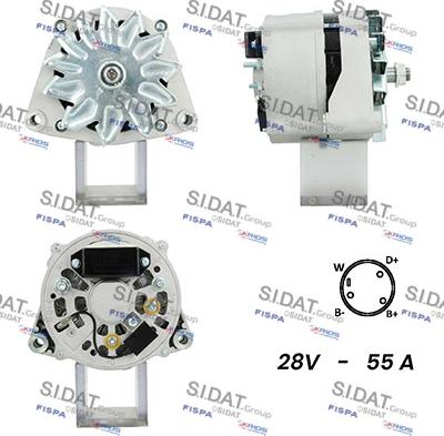 Fispa A24BH0116A2 - Alternator furqanavto.az