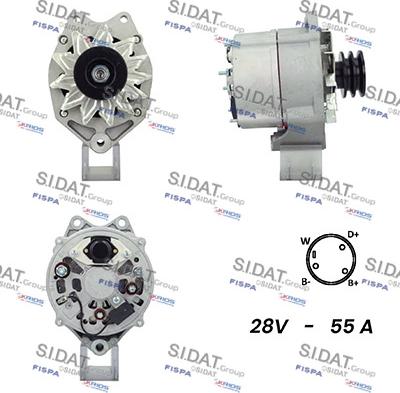 Fispa A24BH0117A2 - Alternator furqanavto.az