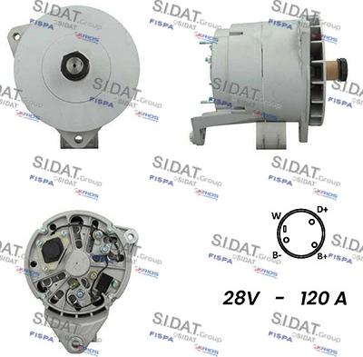 Fispa A24BH0136A2 - Alternator furqanavto.az