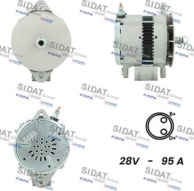 Fispa A24DE0073A2 - Alternator furqanavto.az