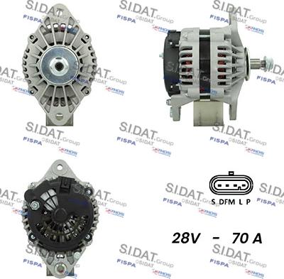 Fispa A24DR0075A2 - Alternator furqanavto.az