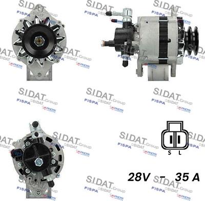 Fispa A24HT0120A2 - Alternator furqanavto.az