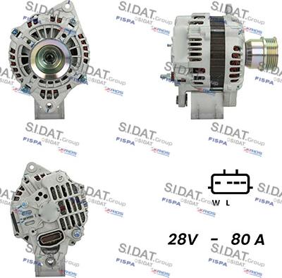 Fispa A24MH0063A2 - Alternator furqanavto.az