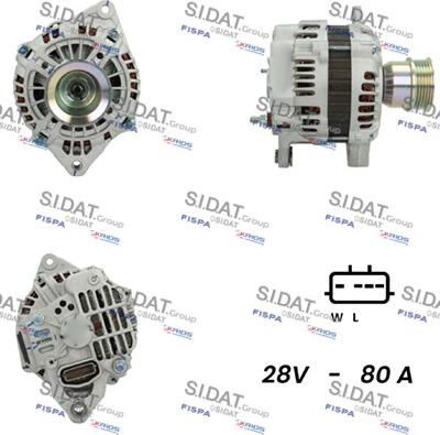 Fispa A24MH0063 - Alternator furqanavto.az