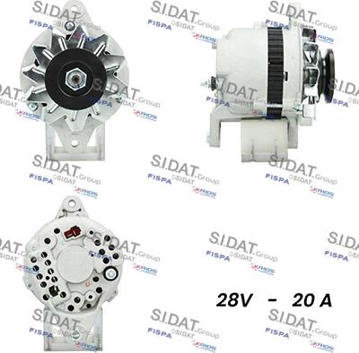 Fispa A24MH0020A2 - Alternator furqanavto.az