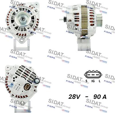 Fispa A24MH0027A2 - Alternator furqanavto.az