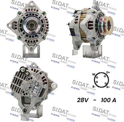 Fispa A24MH0108A2 - Alternator furqanavto.az