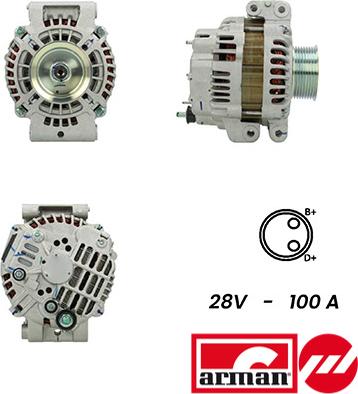 Fispa A24MH0110AS - Alternator furqanavto.az