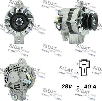 Fispa A24MH0133A2 - Alternator furqanavto.az