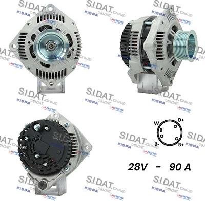 Fispa A24VA0106A2 - Alternator furqanavto.az