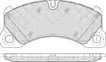 BENDIX 510674 - Əyləc altlığı dəsti, əyləc diski furqanavto.az