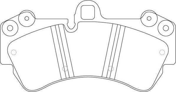 FIT FP3273E - Əyləc altlığı dəsti, əyləc diski furqanavto.az