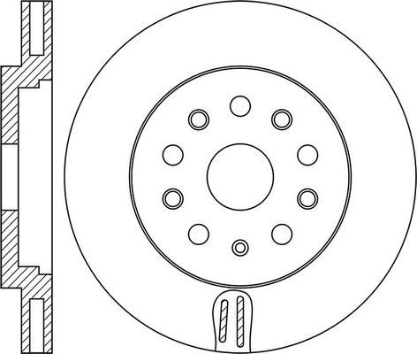 BOSCH 0 986 479 B87 - Əyləc Diski furqanavto.az