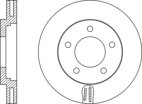 INTERBRAKE BD5766 - Əyləc Diski furqanavto.az