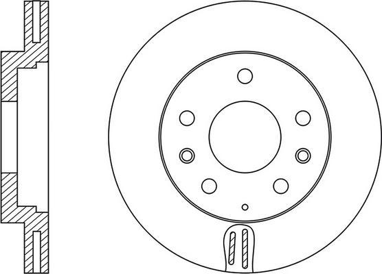 Japanparts DI-310 - Əyləc Diski furqanavto.az