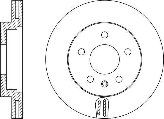 BOSCH 0 986 479 154 - Əyləc Diski furqanavto.az