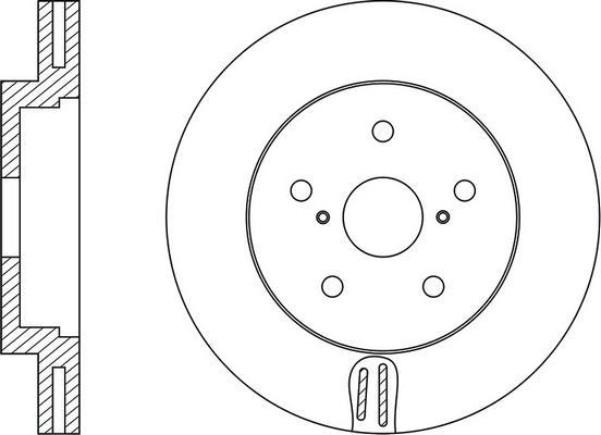 BENDIX 521258 - Əyləc Diski furqanavto.az