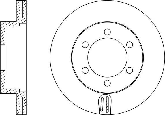 BENDIX 561953B - Əyləc Diski furqanavto.az