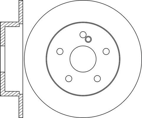 Blue Print ADU174307 - Əyləc Diski furqanavto.az