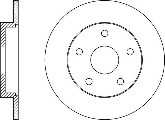 INTERBRAKE SDK6705 - Əyləc Diski furqanavto.az