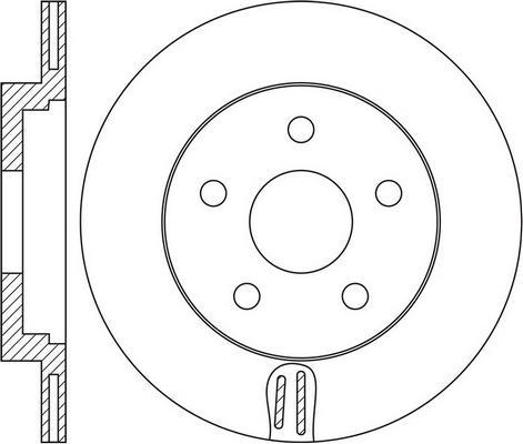 DJ Parts BD3013 - Əyləc Diski furqanavto.az