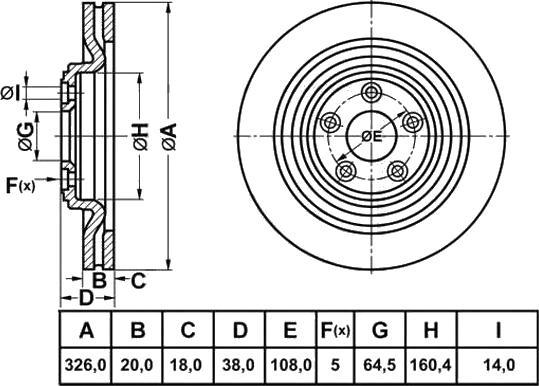 FIT FR1044V - Əyləc Diski furqanavto.az