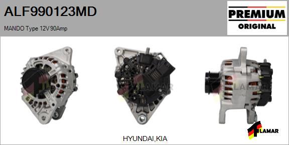 FLAMAR ALF990123MD - Alternator furqanavto.az