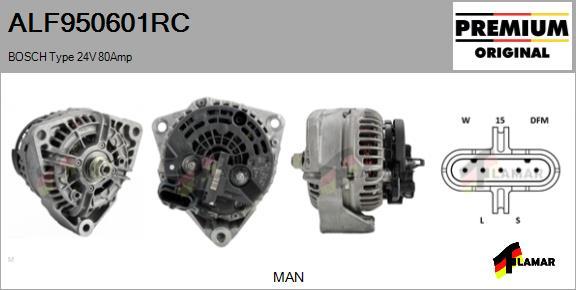 FLAMAR ALF950601RC - Alternator furqanavto.az