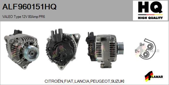 FLAMAR ALF960151HQ - Alternator furqanavto.az